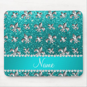 Heller Aqua-Glitter der personalisierten Mousepad