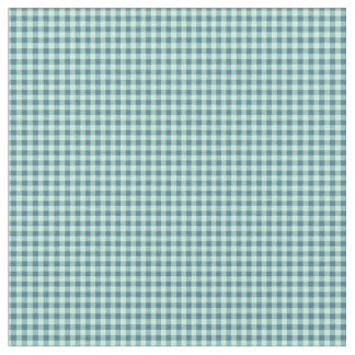 Heller aquamariner grüner Gingham Stoff