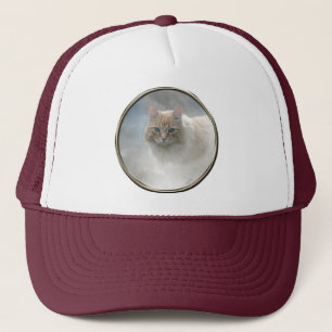 Heller Augen-Katzenhut… © Engels-Honig, 2010 Truckerkappe