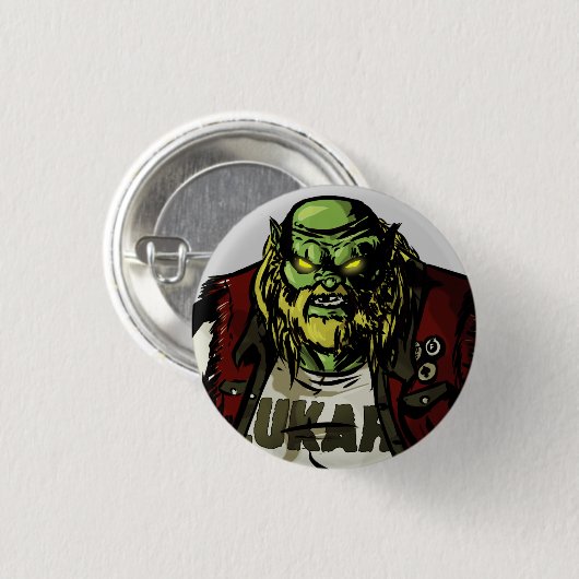 Heller Augen-Knopf Button (Vorne & Hinten)