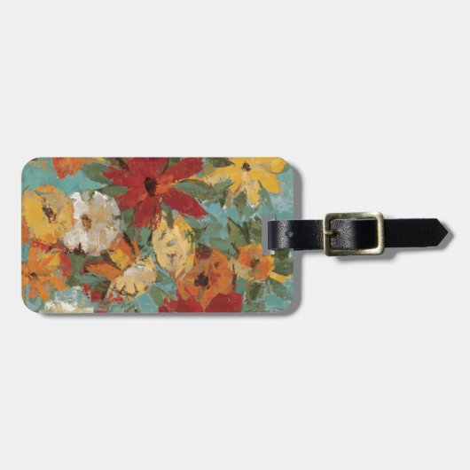 Heller ausdrucksvoller Garten Gepäckanhänger (Vorderseite horizontal)