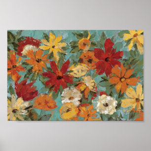 Heller Ausdrucksvoller Garten Poster