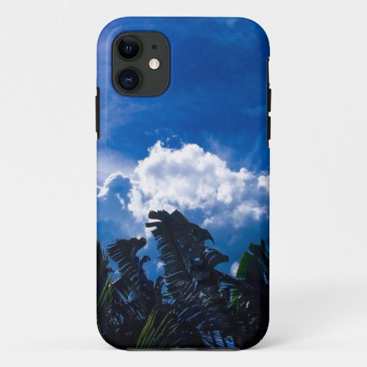 Heller blauer Himmel mit Wolken Case-Mate iPhone Hülle (Rückseite)