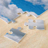 Heller blauer Himmel Puzzle (Seite)