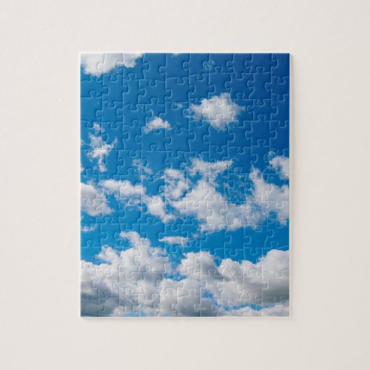 Heller blauer Himmel Puzzle (Vertikal)
