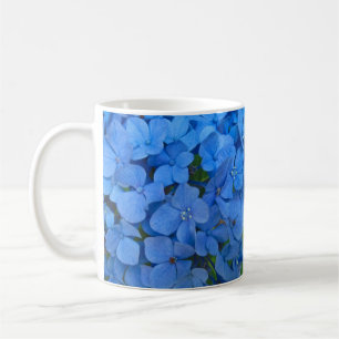 Heller blauer Hydrangea Kaffeetasse