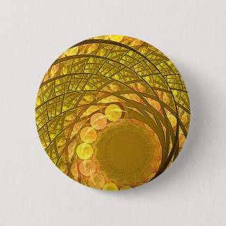Heller Blüten-Mond Button