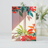 Heller botanischer Garten vor der Haustür Begleitkarte (Stehend Vorderseite)