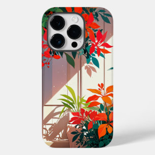 Heller botanischer Garten vor der Haustür Case-Mate iPhone 14 Pro Hülle
