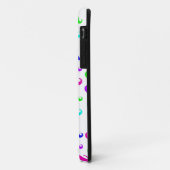 Heller bunter Schnurrbart iphone 5 Neonkasten Case-Mate iPhone Hülle (Hinten/Links)
