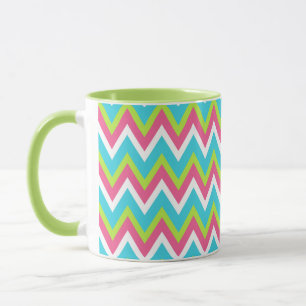Heller Chevron-Becher Tasse