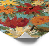 Heller Expressivgarten Poster (Ecke)