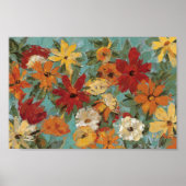 Heller Expressivgarten Poster (Vorne)