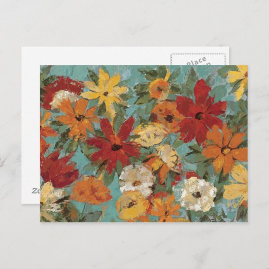 Heller Expressivgarten Postkarte (Vorne/Hinten)