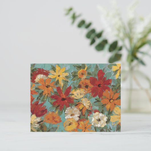 Heller Expressivgarten Postkarte (Stehend Vorderseite)