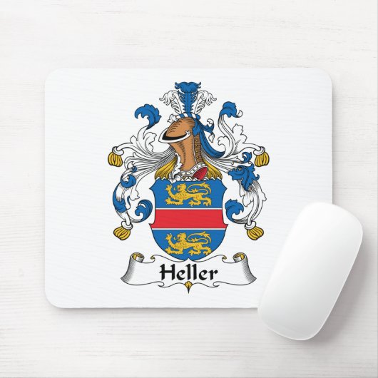 Heller Familienwappen Mousepad (Mit Mouse)