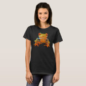 Heller, farbiger Frosch T-Shirt (Vorne ganz)