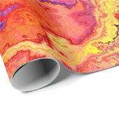 Heller, farbiger Marmor Geschenkpapier (Rolleneckpunkt)