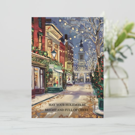 Heller Feiertag - Weihnachten (Stehend Vorderseite)