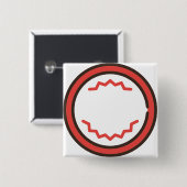 heller Felsen Button (Vorne & Hinten)