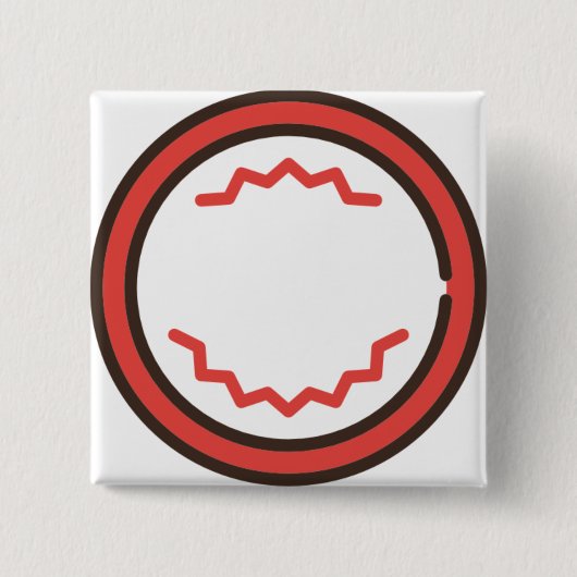 heller Felsen Button (Vorderseite)