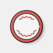 heller Felsen Magnet (Vorne)