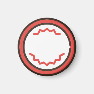 heller Felsen Magnet