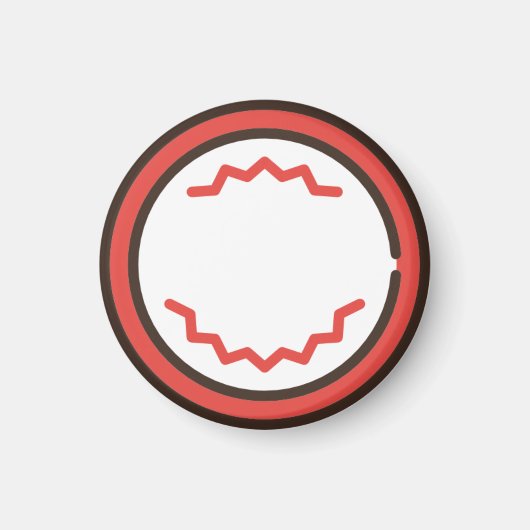 heller Felsen Magnet (Vorne)