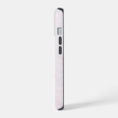 Heller floraler Hintergrund iPhone 15 Hülle (Linke Seite)