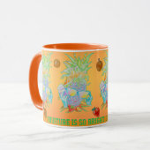 HELLER FRÜCHTE ZUKUNFT HOLLYWOOD TASSE  (Vorderseite Links)