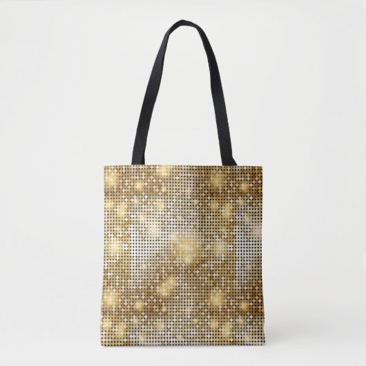 Heller funkelnder goldener tasche (Vorderseite)