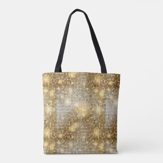 Heller funkelnder goldener tasche (Rückseite)