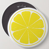 Heller gelber button (Vorne & Hinten)