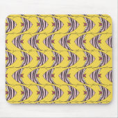 Heller Gelber Engel-Fisch Mousepad (Vorne)