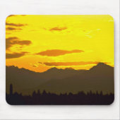 Heller gelber Himmel Mousepad (Vorne)