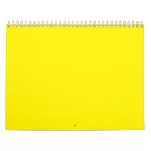 Heller gelber solider Hintergrund Kühnes moderne Kalender