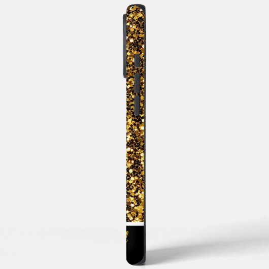 Heller Glitzer Case-Mate iPhone Hülle (Rückseite / Links)