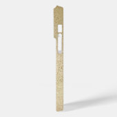 Heller goldfarbener Hintergrund Case-Mate iPhone Hülle (Rückseite / Links)