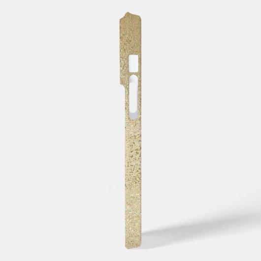 Heller goldfarbener Hintergrund Case-Mate iPhone Hülle (Rückseite / Links)