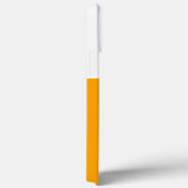 Heller, goldgelber weißer Farbblock "Sail" Text Case-Mate iPhone Hülle (Rückseite / Rechts)