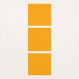 Heller, goldgelber, weißer Farbblock Yogamatte