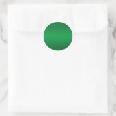 Heller grüner Farbverlauf Blanko Runder Aufkleber (Tasche)