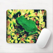 Heller Grüner Frosch Mousepad (Mit Mouse)