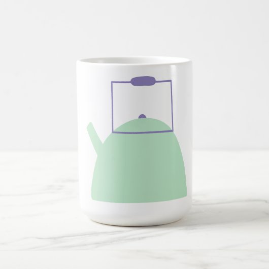 Heller grüner Teekessel Kaffeetasse (Mittel)