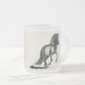 Heller herziger Isländer Mattglastasse (VorderseiteRechts)