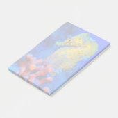 Heller Hippokamp des Seepferd-| Post-it Klebezettel (angewinkelt)