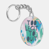 Heller Inspirationiii | auch Legit zum zu Schlüsselanhänger (Vorderseite links)