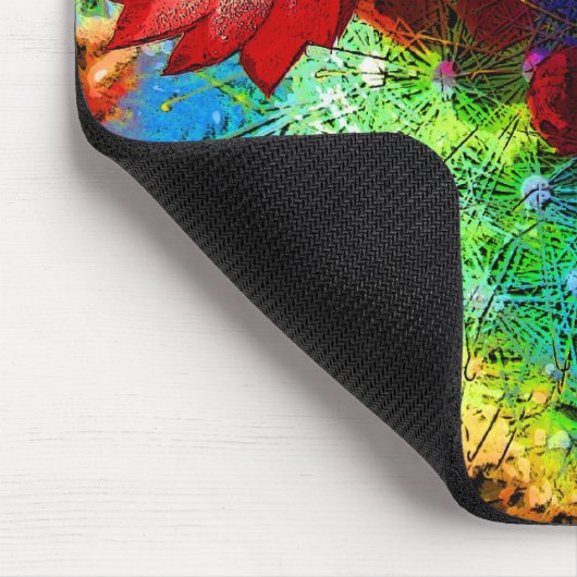 Heller Kaktus Mousepad (Ecke)