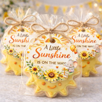 Heller kleiner Sonnenspross-Stil Geschenkanhänger