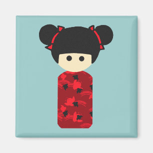 Heller Kokeshi Magnet